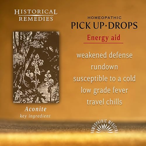 Miniatura 4 de Historical Remedies Homeopathic Pick Up Drops, 30 pastillas (paquete de 12)