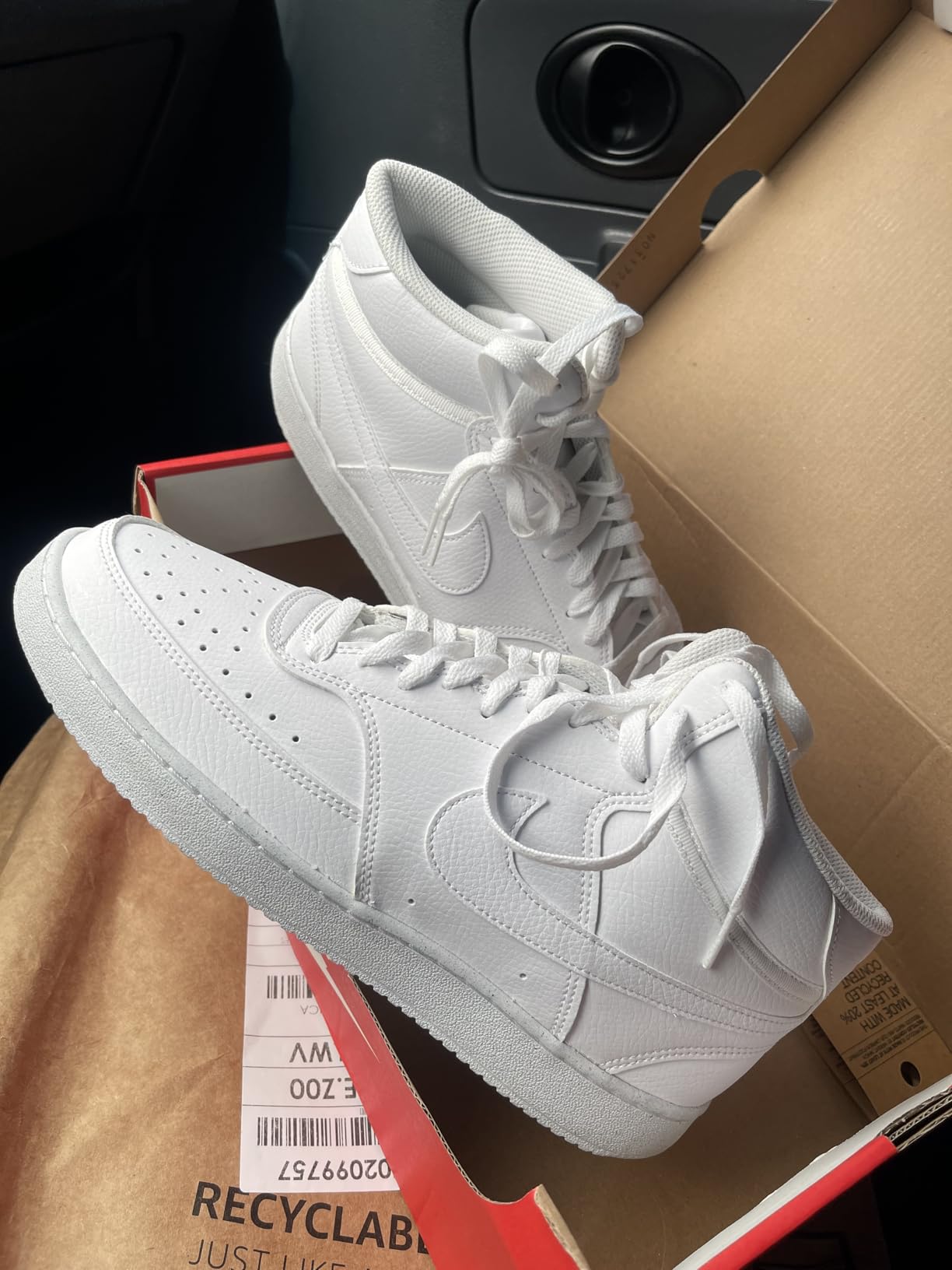 nike court vision mid men's reviews