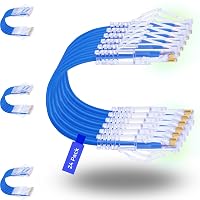 Rapink Cavi patch Cat6/Cat6a da 0,3 m (confezione da 24)