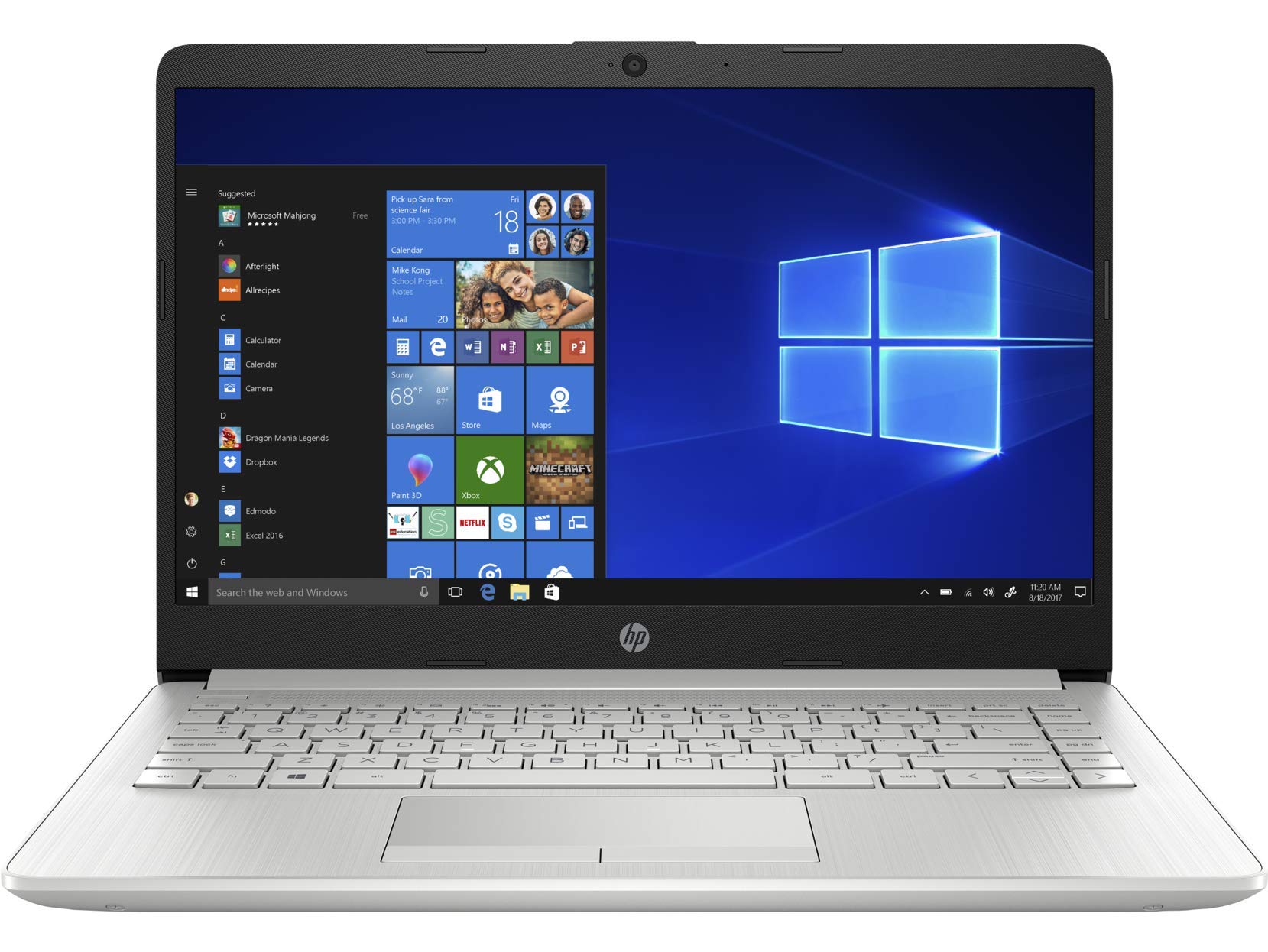 Amazon.co.jp: HP 14インチ HD ノートパソコン AMD Athlon Silver