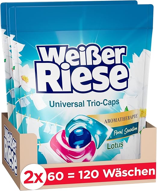 Weißer Riese Universal Trio-Caps Aromatherapy Floral Sensation (120 ...