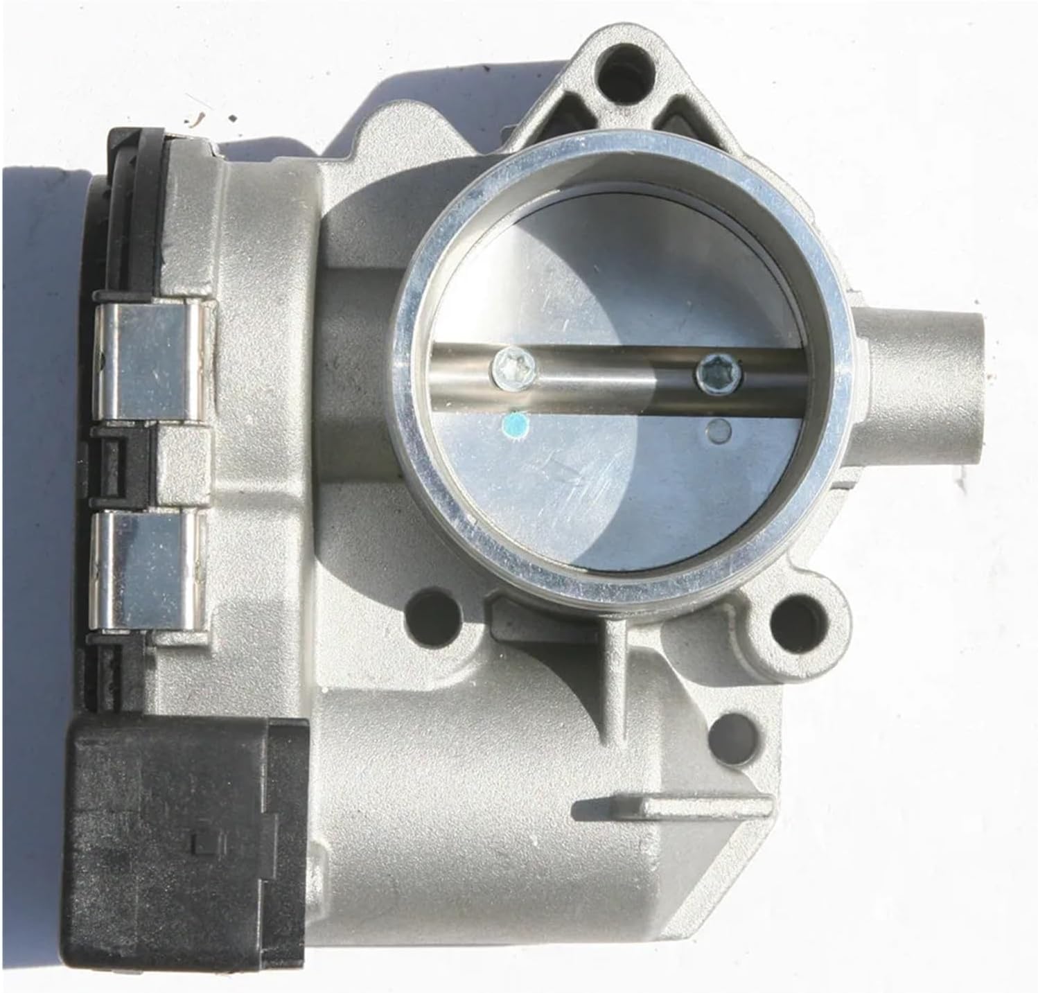 Throttle Body Assembly with Motor and TPS Compatible With Peugeot Partner Citreon C2 C3 C4 OE 1635.Q9 9635884080