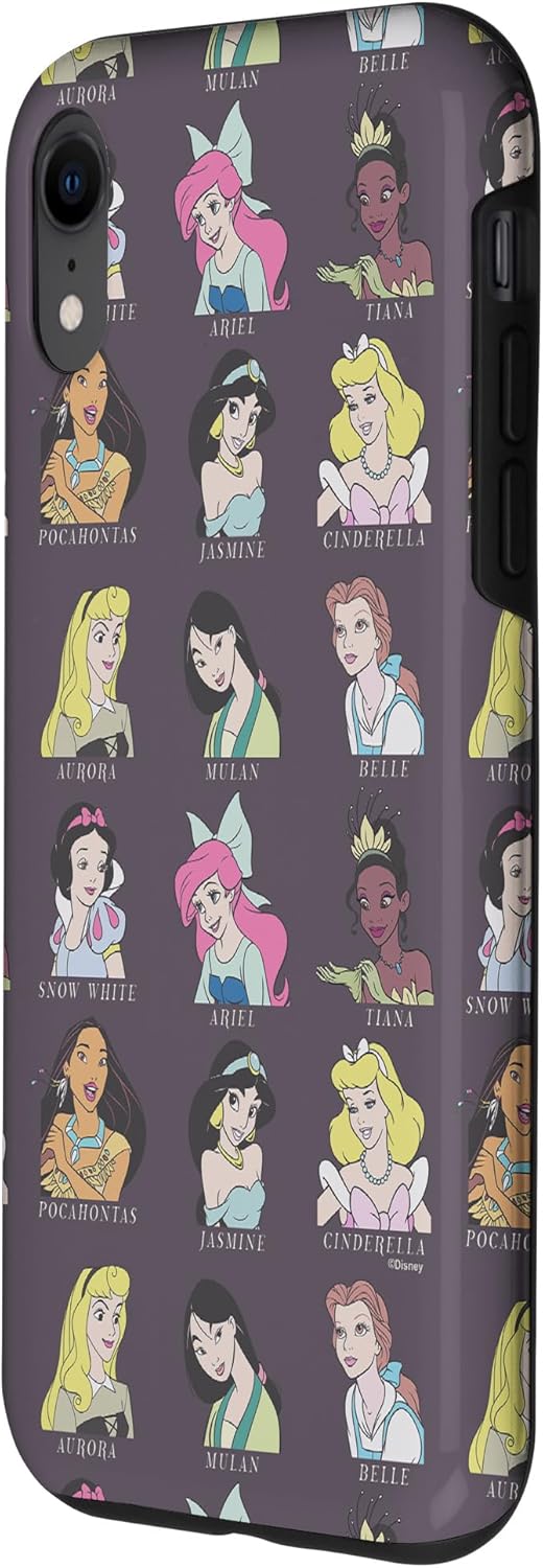 Disney Princesses Portraits Case for iPhone XR