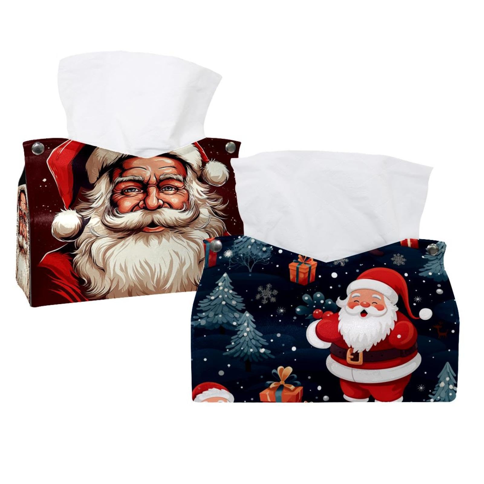 Boîte à mouchoirs Père Noël Barth pour partager la magie des fêtes en famille dans la chambre