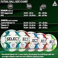 Vista 3 de Select Futsal Super TB V22 - Pelota de fútbol sala, blanco/rojo/azul, Senior/4