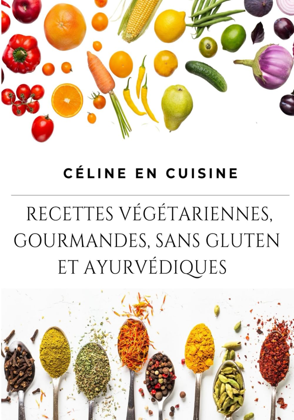 CÉLINE EN CUISINE: RECETTES VÉGÉTARIENNES, GOURMANDES SANS GLUTEN ET AYURVÉDIQUES