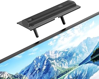 Soundbar Mount, No Drilling Steel TV Top Shelf Fits Most of Sound Bars Up to 15 Lbs, Universal Sound Bar TV Mount Bracket, Sound Bar Stand Compatible with Samsung, Sony, LG,Bose, 16.9x4.7inch