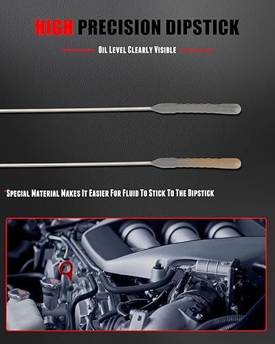 Miniatura 296 de CCIYU L3G6-10-450F - Varilla de aceite de motor de repuesto para Mazda 3 2012-2015 para Mazda 5 2011-2013 para Mazda 6 2010-2012 para Mazda CX-7 Dip