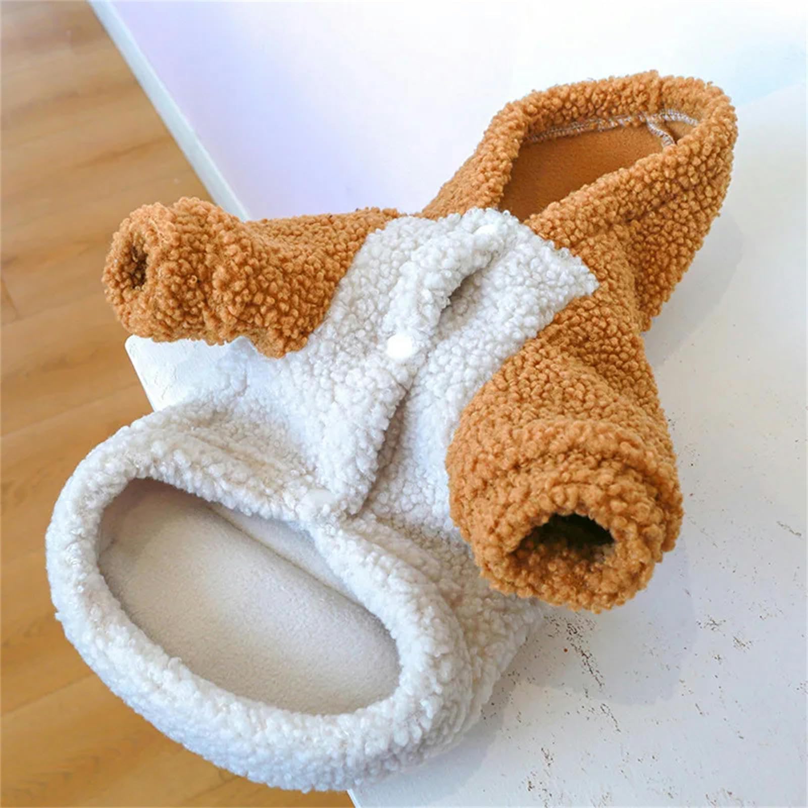 Vestiti per Cani Abiti per Animali Domestici, Felpe Calde, Vestiti per Cani, Forniture per Animali Domestici, Accessori per Animali -Grigio-XL