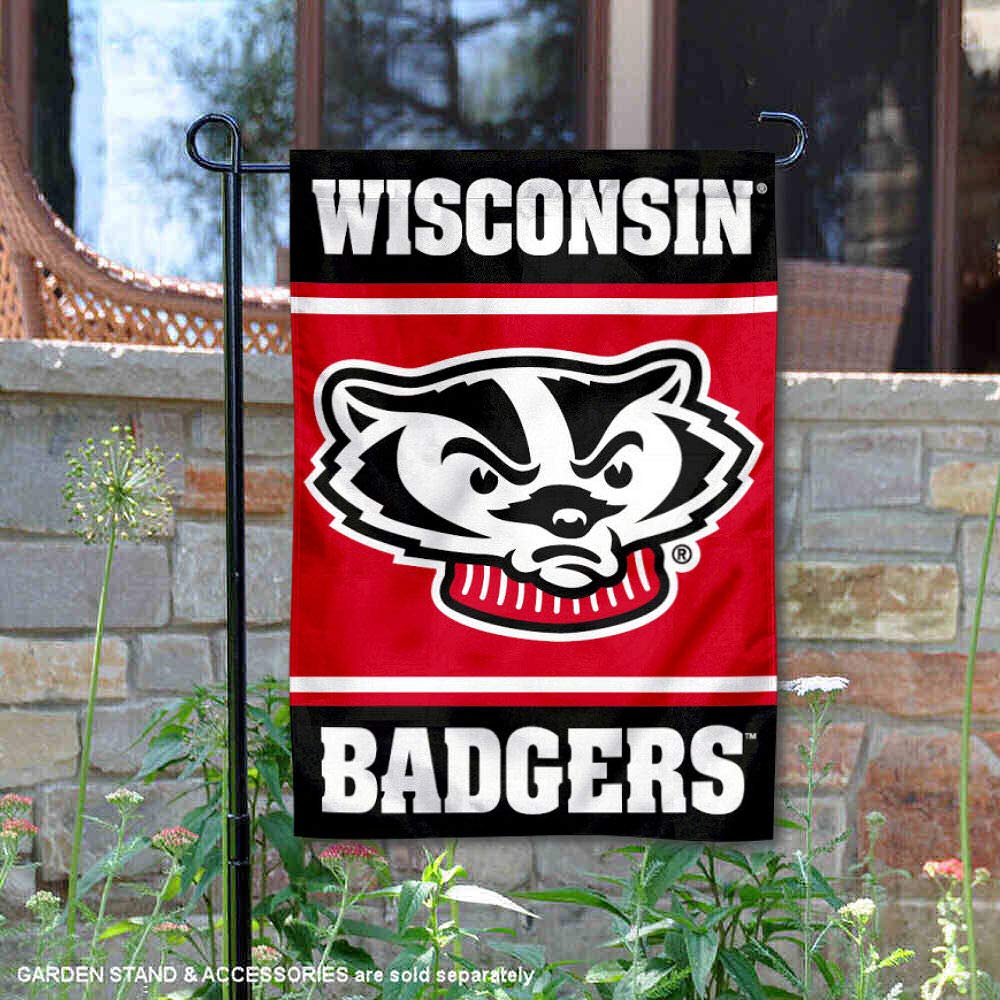 College Flags & Banners Co. Wisconsin Badgers Garden Flag