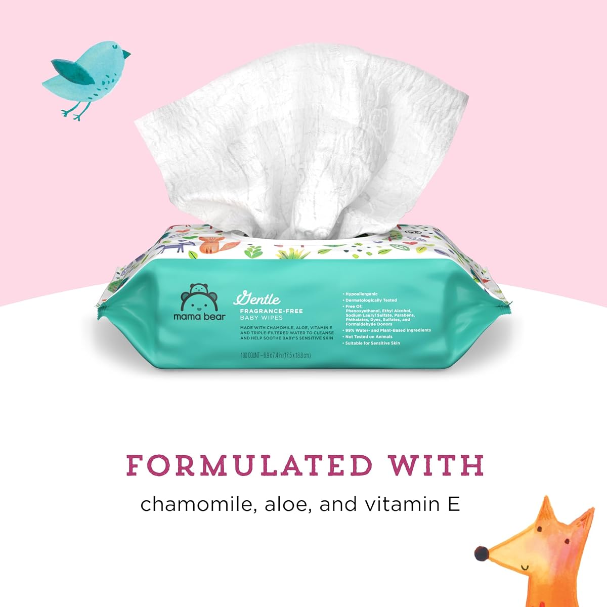 WaterWipes Sensitive+ Baby & Toddler Wipes view 2