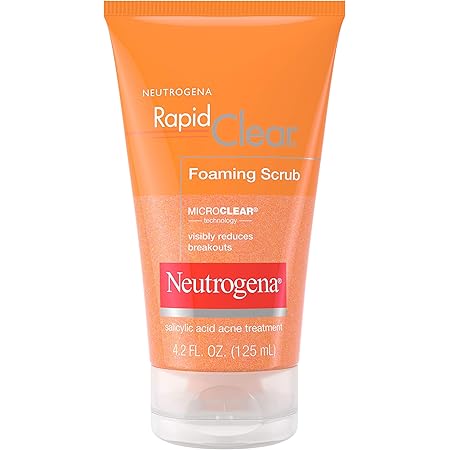 neutrogena all in one acne control daily scrub