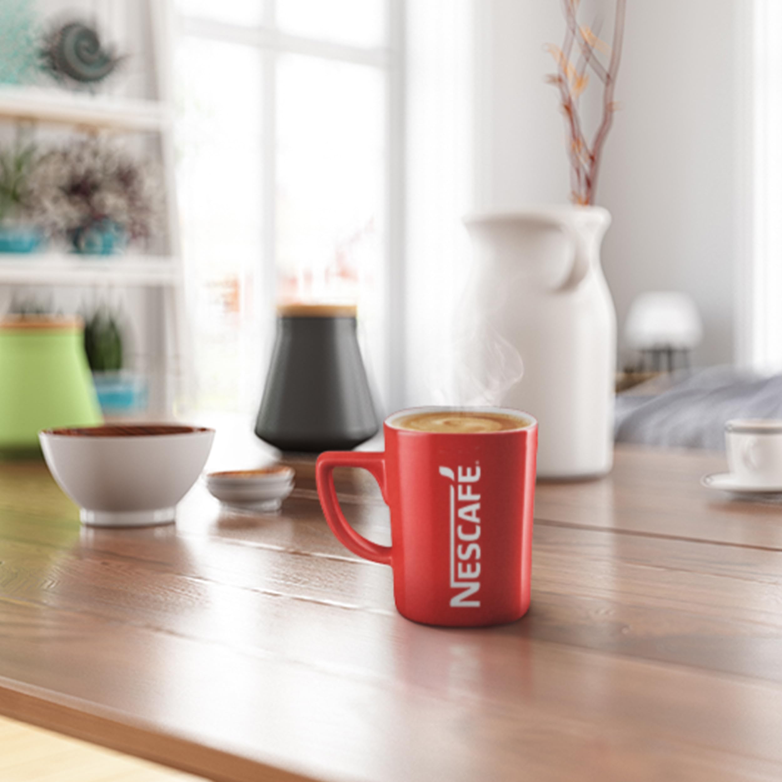 NESCAFÉ 3-in-1 Sticks, café instantané, avec lait et sucre, paquet de 8 (10 bâtonnets de 16,5 g chacun)