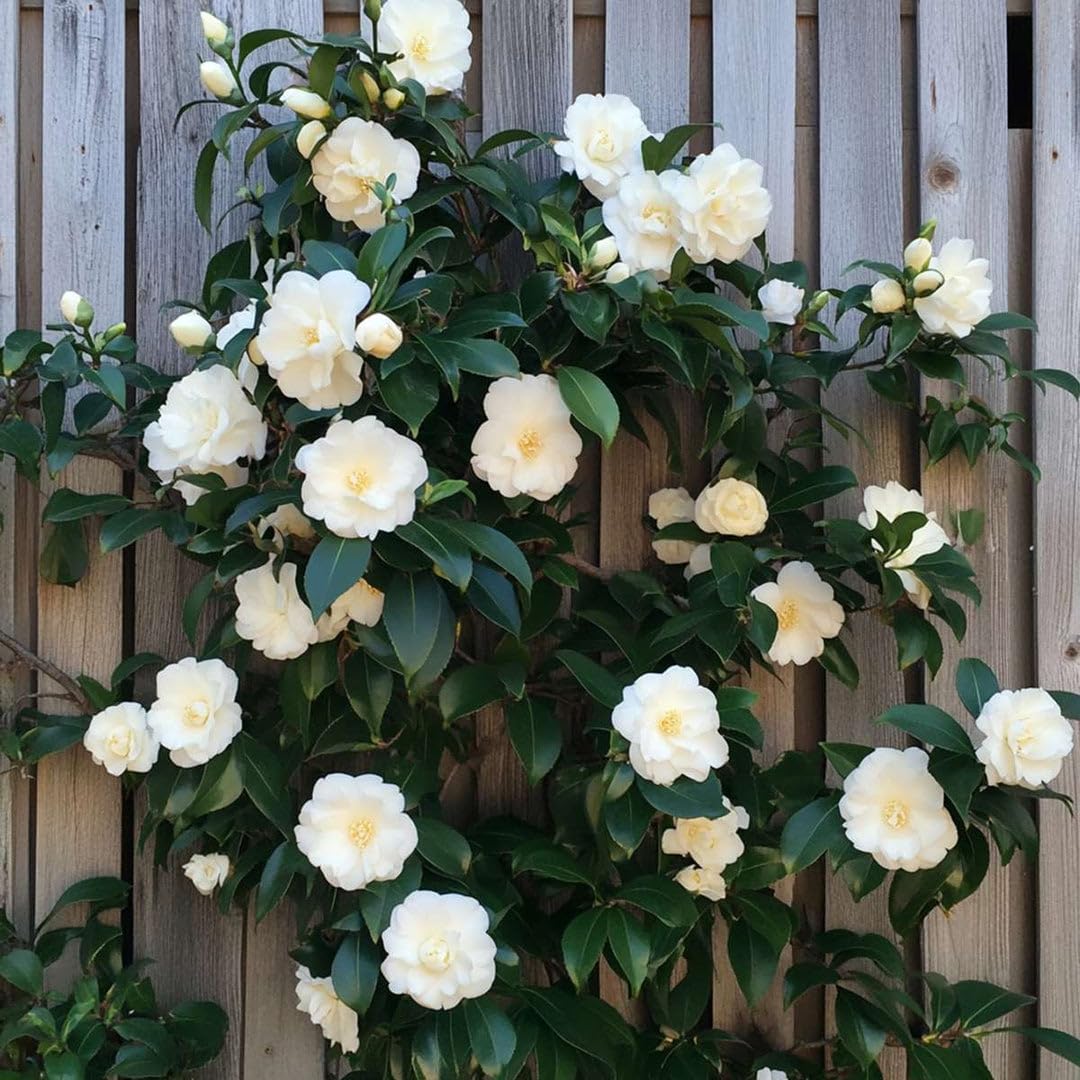 Original Multicolour Camellia Japonica Plant Dwarf Flowering Shrub