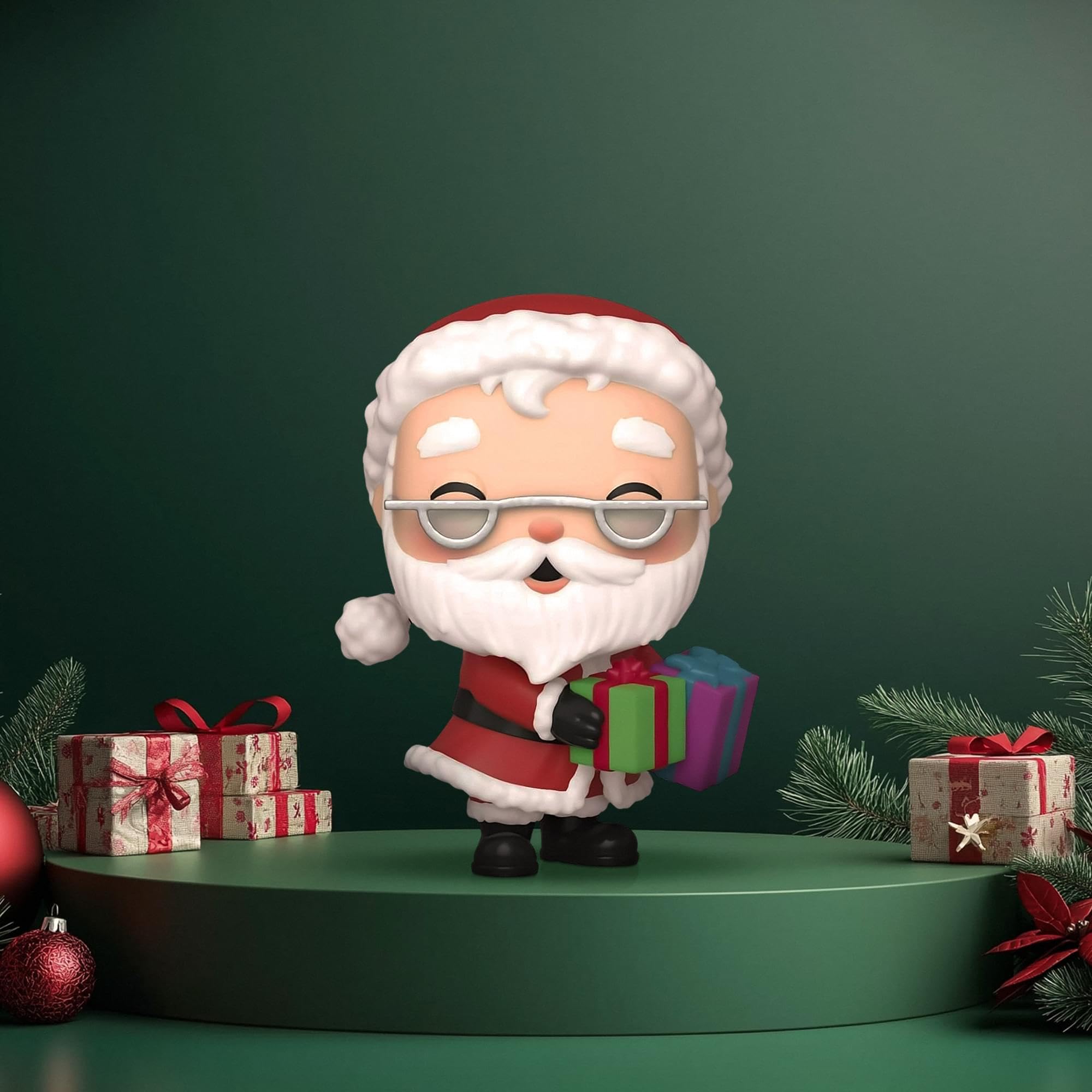 Amazon.com: Funko Pop! Holiday: Santa Claus Collectible Vinyl