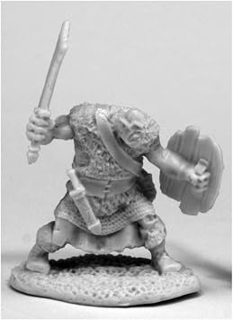Reaper Miniatures 77429 Orc Grunt, Bones Miniature