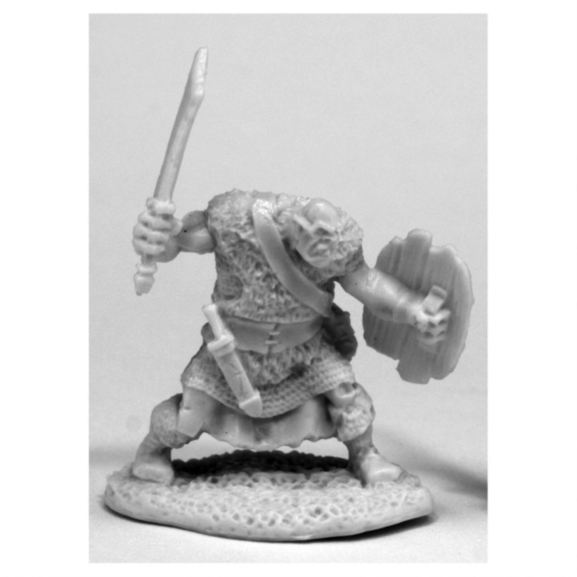 Figurina Orc Warboss Bones Reaper - Miniature Per D&D E Wargames