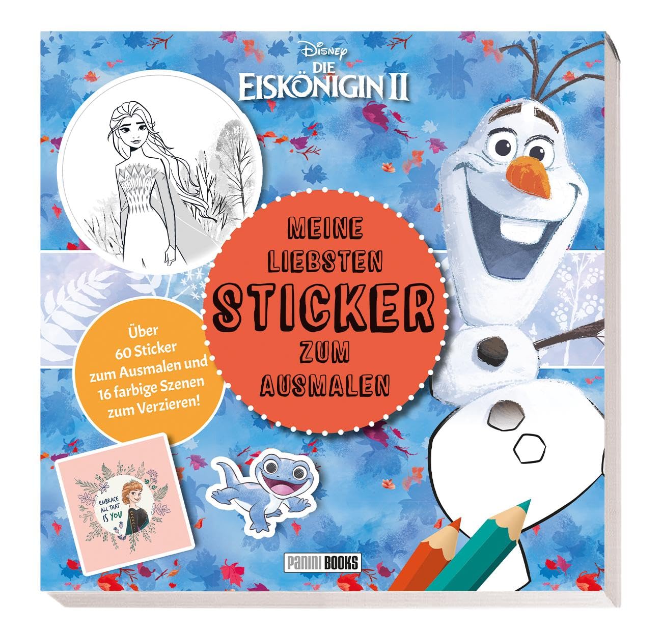 Disney Die Eiskönigin 2: Meine liebsten Sticker zum Ausmalen: Über 60