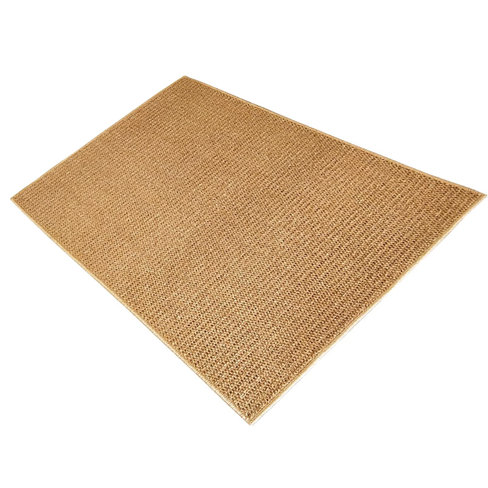 Tapis antidérapant en jute tissé main pour salon moderne