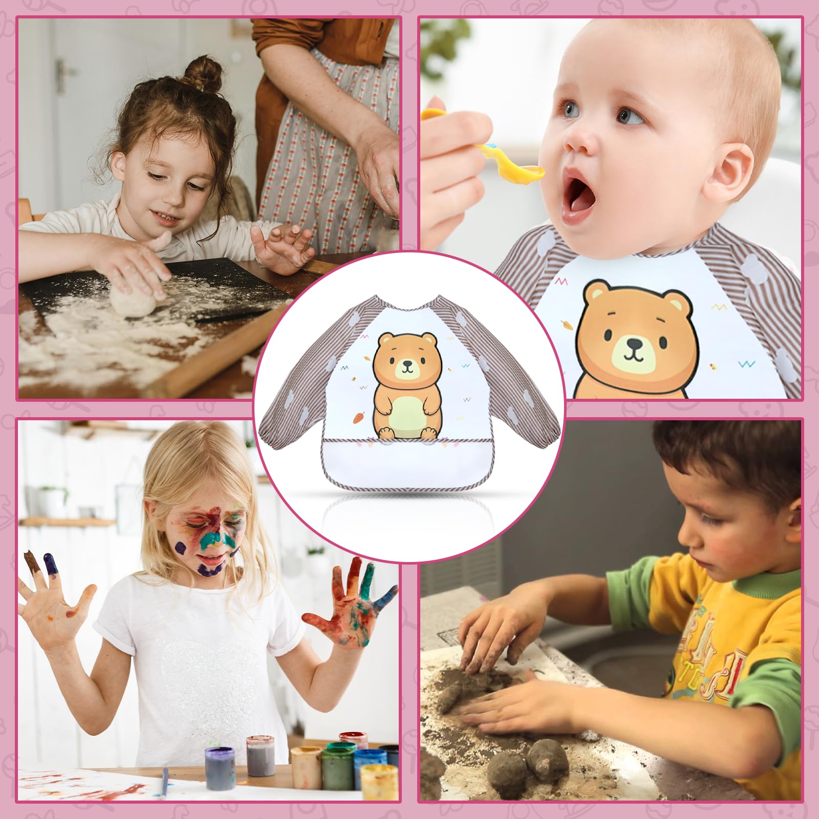 Coffret Repas Bébé Silicone 10 Pièces – Assiette Ventouse, Bol, Bavoir, Couverts, Tasse – Set Sevrage Bébé Beige