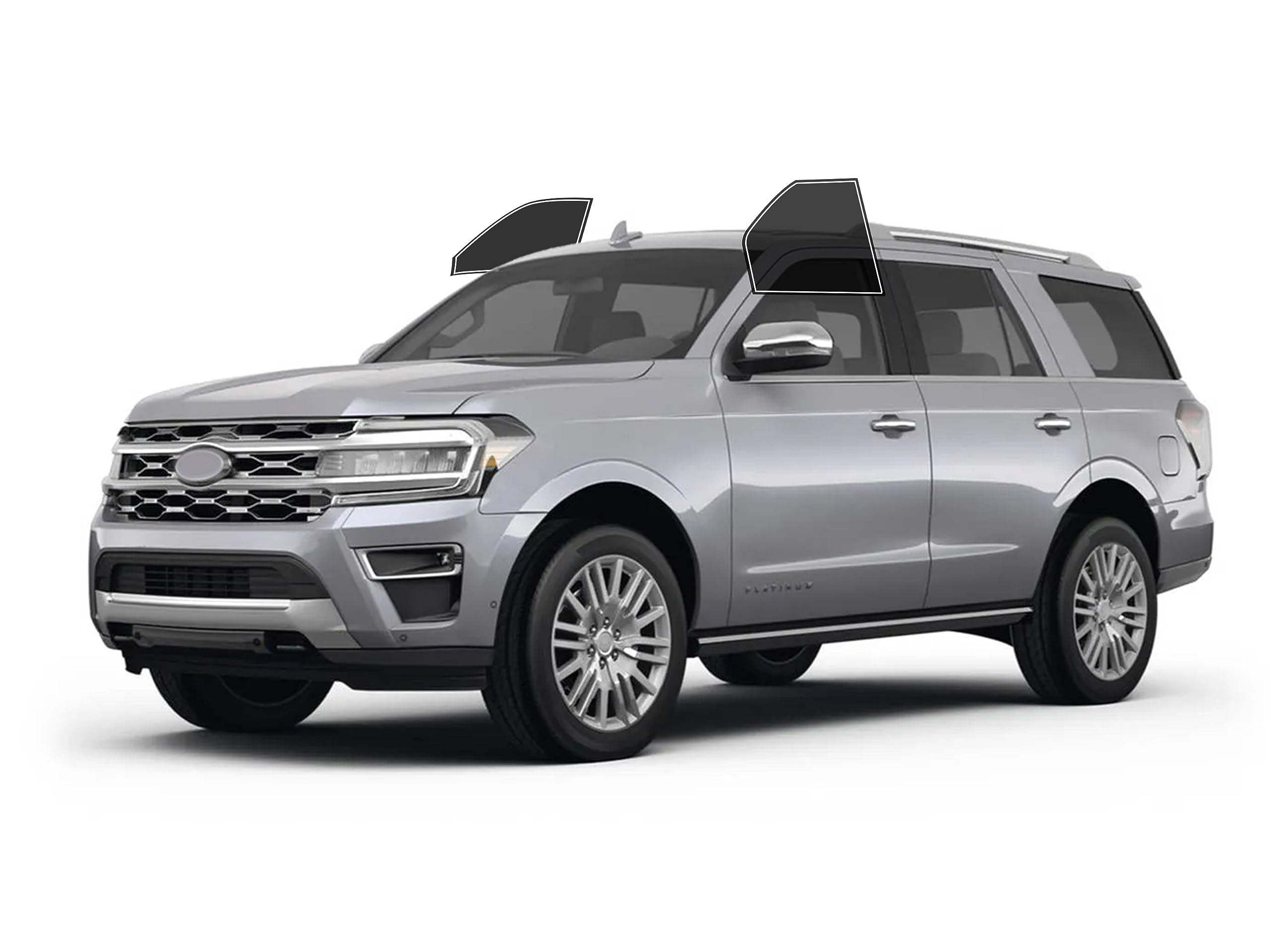 Autotek DIY Car Window Tinting Kit - Customize Shade: 5%, 10%, 20%, 35%, 50%, 70%, for All Sides & Back Windows - Pre-Cut colorants for UV Blocking and Blast Protection