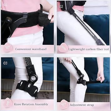 Power Walking Aid, Wearable Exoskeleton Walking Assist