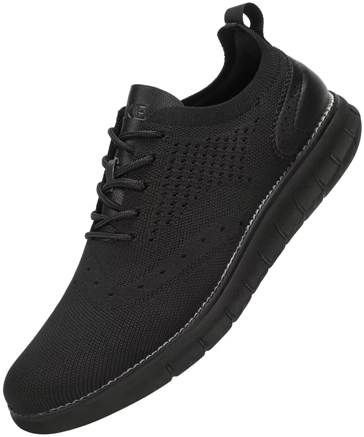 SVNKEMen's Casual Dress Oxfords Shoes Breathable Knit Leisure Fashion Sneakers Lightweight Comfortable Walking Shoes