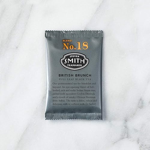 Vista 14 de Smith Teamaker - Jasmine Silver Tip No. 96, té verde perfumado con flores de jazmín, té verde de hoja completa con cafeína, sin azúcar, sin OMG, a