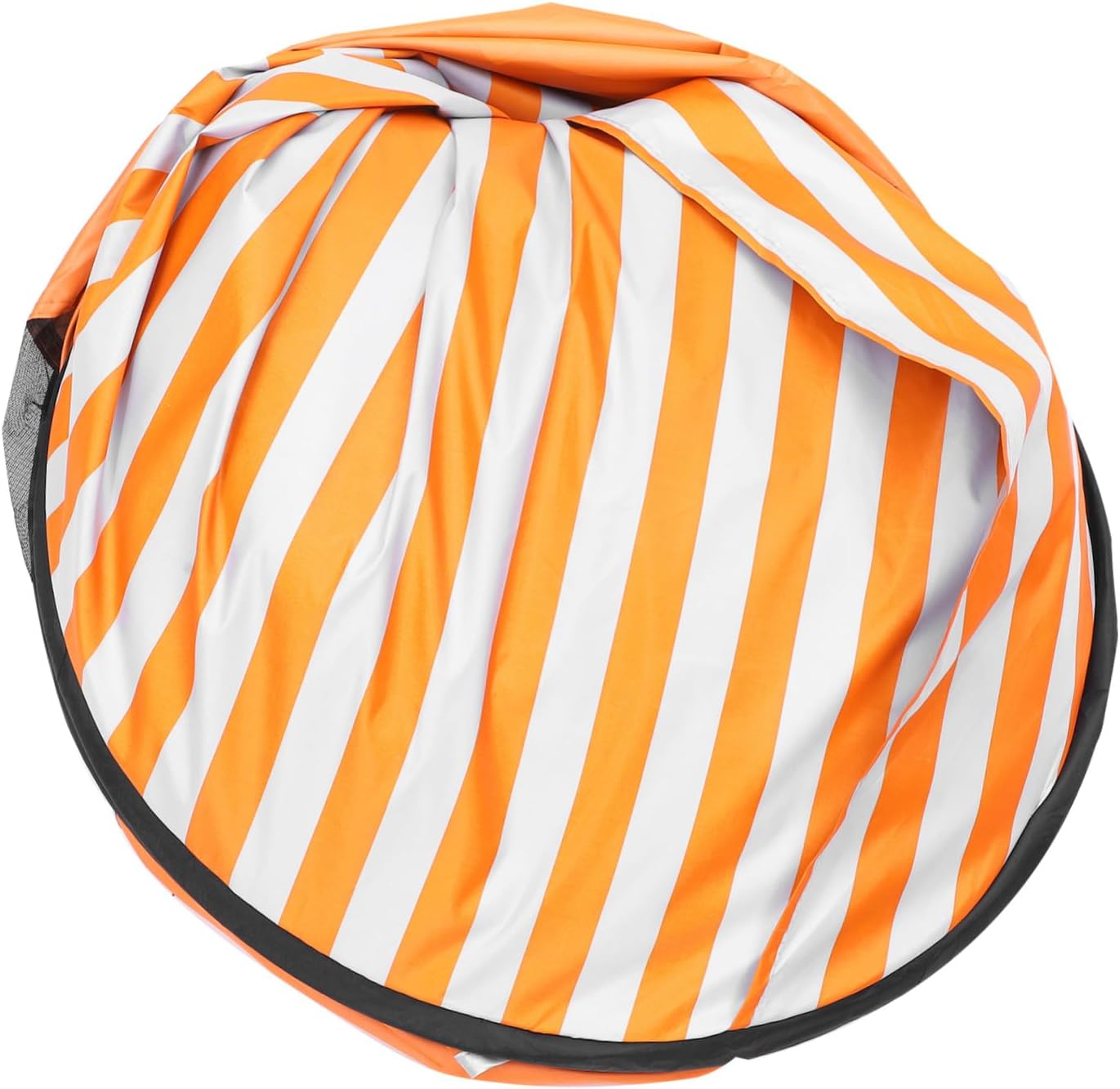 Pop-up Travel Beach Tent with Automatic Setup Breathable Sun Shelter for Outdoor Camping Hiking Portable Lightweight Travel Shelter with Storage Bag Orange