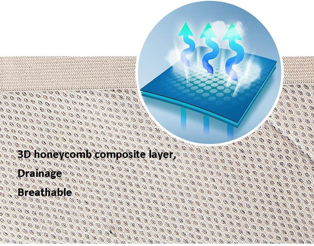 Sleeping Mat Folding Cooling Mattress Topper Sleeping Cooling Mattress Topper Pad Ice Bamboo Mat Folding Cooling Mat (180X200CM)