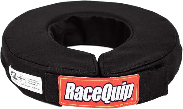 دعامة خوذة RaceQuip 337008RQP بزاوية 360 درجة - SFI 3.3-19 بوصة - أسود