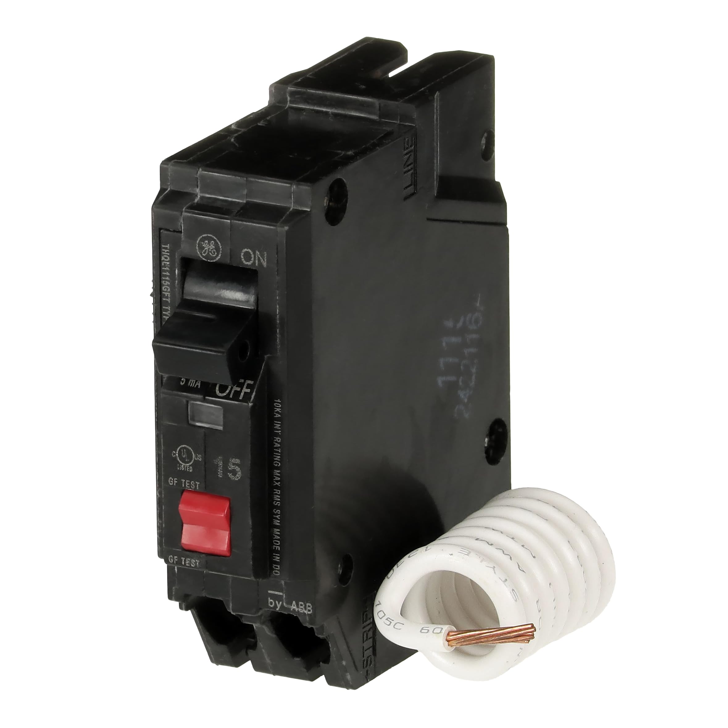ABB Q-Line® THQL1115GFT 15A Single Pole Circuit Breaker • 15 Amp