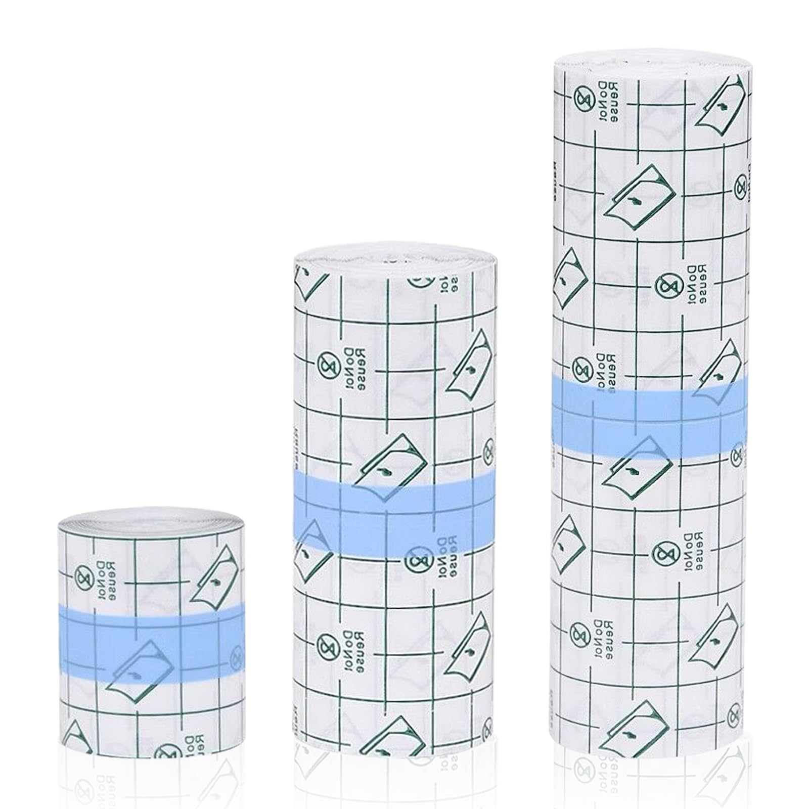 Photo 1 of Anghie Tattoo Aftercare Bandage Roll, 6"x 11 Yard Tattoo Waterproof Bandage, Second Skin Transparent Film Healing Protective, for Skin Repair and Recovery, Latex Free Tattoo Cover Wrap