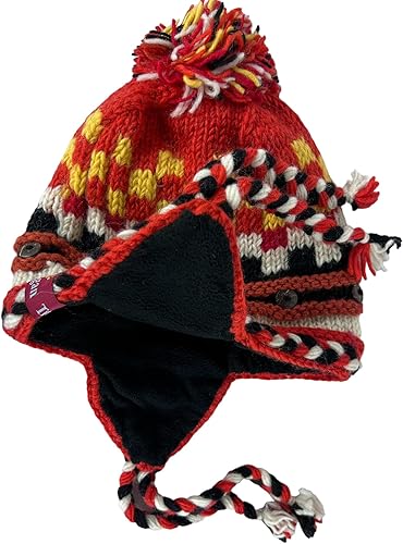 Miniatura 3 de Agan Traders Surtido de lana de punto para mujer, gorro, guante sin dedos, forro polar grueso y cálido Himalaya