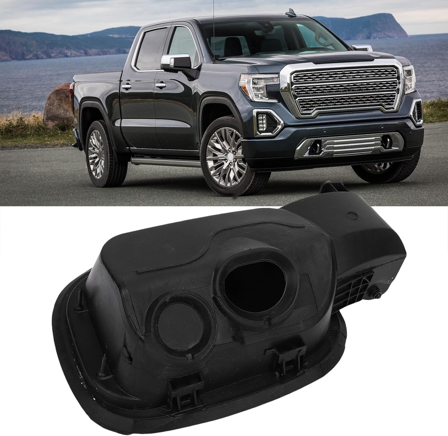 Fuel Door Tank Filler Pipe Housing Fuel Tank Filler 84767895 Replacement for 1500 5ft 8in Short Bed 2019-2025