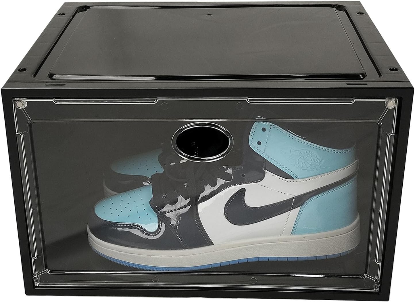 KEFA 1 PACK XL Shoe Storage Box Side Open Shoe Organizer