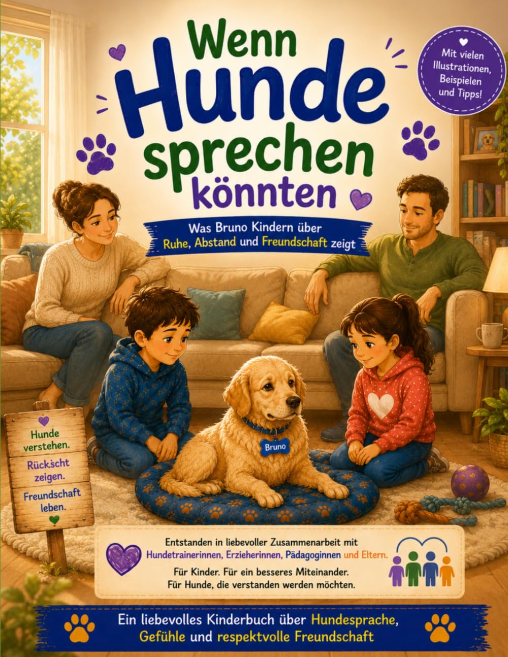 Wenn Hunde sprechen könnten: Was Bruno Kindern über Ruhe, Abstand und Freundschaft zeigt
