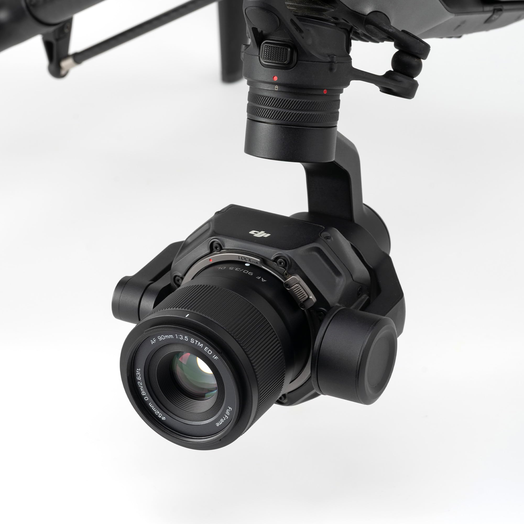 VILTROX AF 90mm F3.5 DL Objetivo con Enfoque Automático, fotograma Completo, teleobjetivo Medio, claridad 8K, Compatible con cámaras aéreas dji Inspire 3, Ronin 4D y Zenmuse X9-8K Air Gimbal
