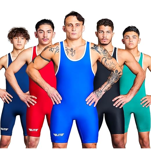 Elite Sports Men’s wrestling singlets, Powerlifting Singlet, Standard Singlet for Men, Wrestling Uniform
