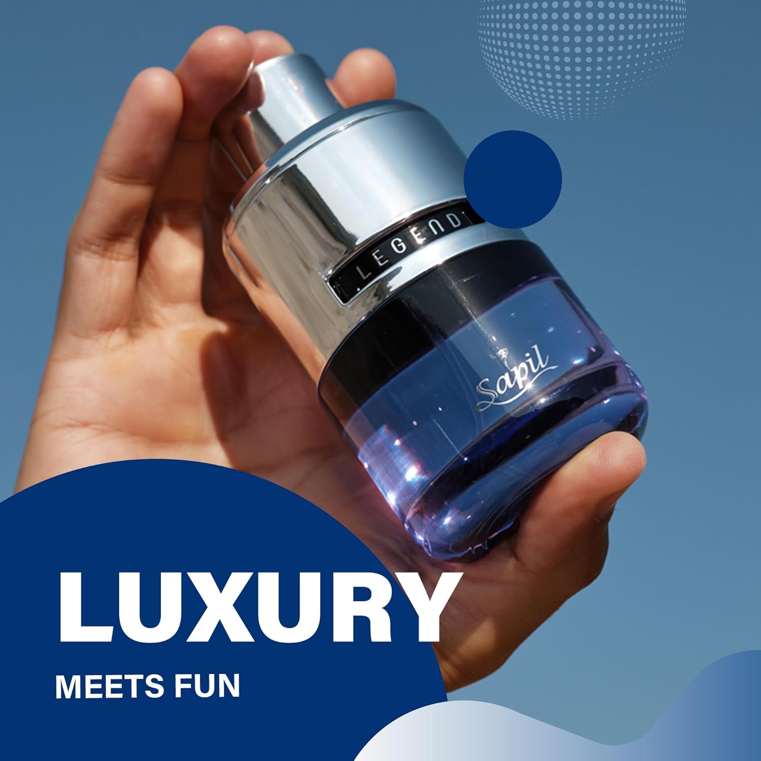 Sapil Legend Eau de Parfum for Men – Long Lasting Woody Spicy perfume | Orange, Grapefruit, Pepper & Vetiver Notes | Fresh Masculine Fragrance | 3.4 oz / 100ml - Image 3