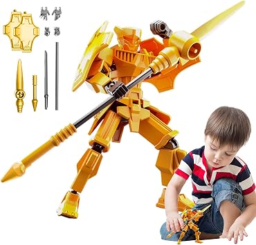 Multi Jointed Action Figures | 3D Printed Multi-Jointed Movable Action Figure | Full Body Mechanical Toy, 13cm/5.12inch Multi-Jointed Robot Unique Collectibles for Kids Adults