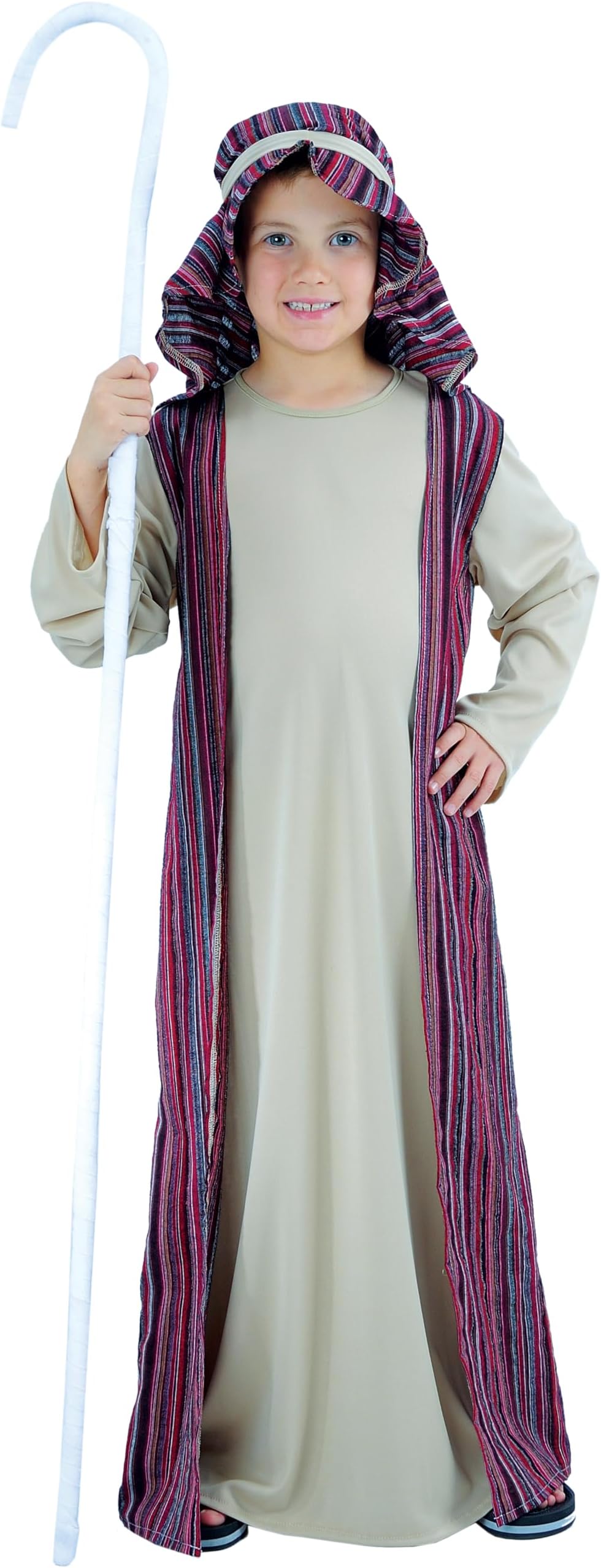 Wicked Costumes Kids Nativity Shepherd Fancy Dress Costume