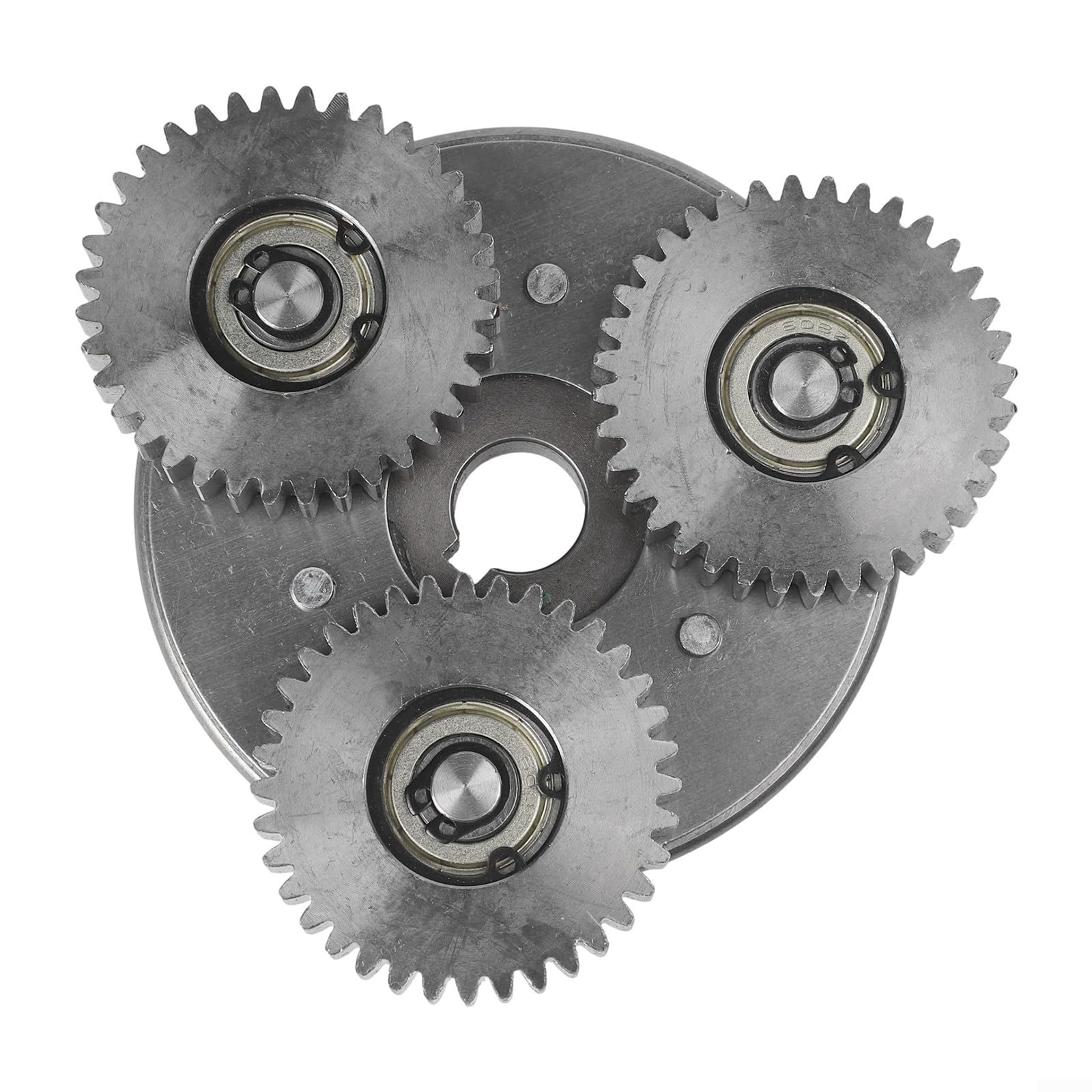 Engranaje planetario 36T de 47,5 mm con embrague de giro a la derecha de 88 mm compatible con motor de bicicleta eléctrica de 500 W-750 W, construcción de acero y plástico para mantenimiento