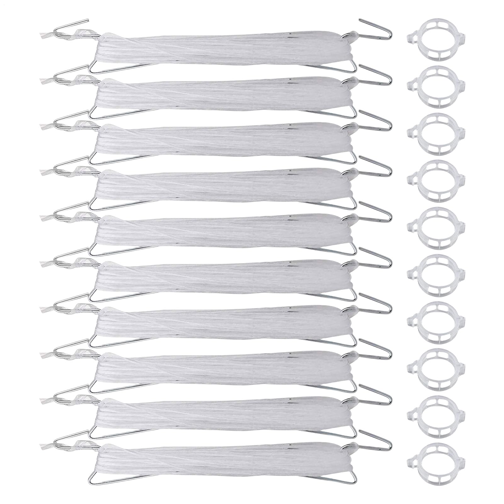 Ganci Per Pomodori 10 Pezzi Supporto Per Giardino Ad Alta Resistenza | Ganci Porta Pomodori E Clip Di Supporto Per Piante Per Esterno Verdura Frutta Piante Fiori Cetriolo Anguria Uva Luffa