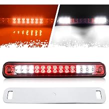 Third 3rd Brake Center High Mount Stop Light LED Lamp Fit for Silverado 94-98, for Blazer 92-93, for Chevy/GMC C/K 1500 2500 3500 1988-2000 Red