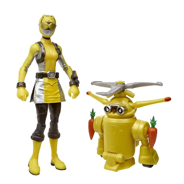 Foto 4 de 8 de Power Rangers Beast Morphers Figuras 15 Cm Ranger Rojo Y Morphin Jax Beastbot (Hasbro E80875X0)