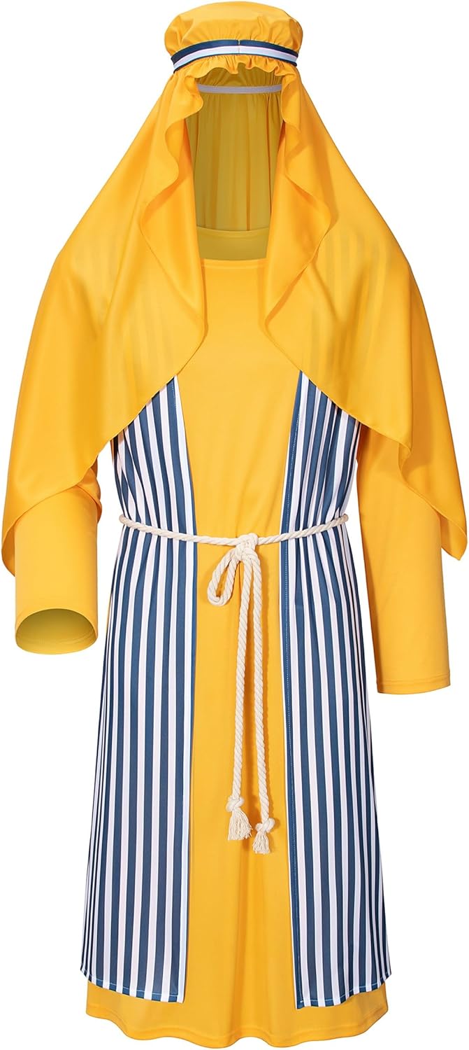 TOKYO REVENGERS Adult Shepherd Costume Nativity Costume Joseph Costume Men Halloween Cosplay Costume Accessories Set - Image 2