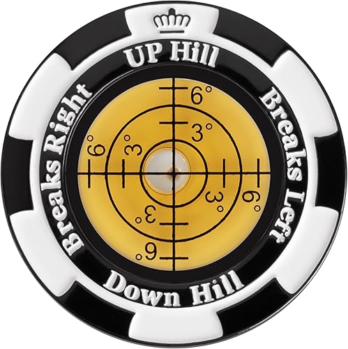 Miniatura 79 de SlopeMaster ProGreen Reader - Marcador de pelota de golf con ayuda de lectura verde de alta precisión, accesorios de golf para hombres y mujeres