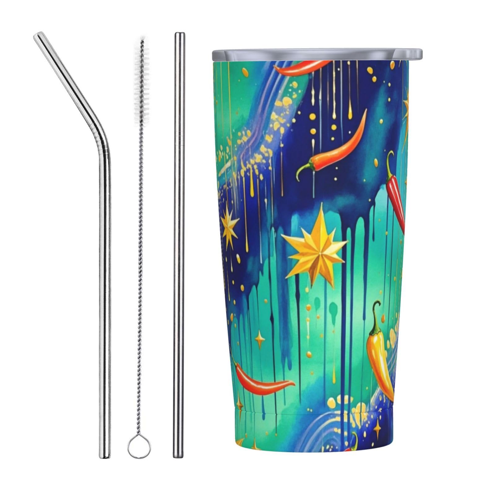 Mug isotherme en acier inoxydable 590ml contre le café froid en voiture et au bureau