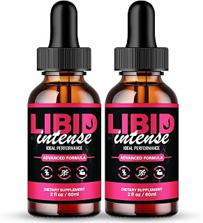 Libid Intense Drops, Official LibidIntense Supplement Droppers - Maximum Strength, All Natural Keto Liquid Formula for Men Sustain Active Lifestyle & Fitness Goals, Libid Intense Reviews (2 Pack)